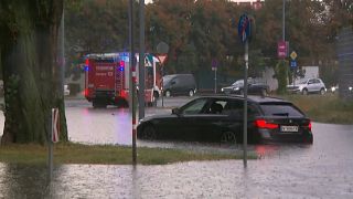 In Wien kam es wegen Hochwasser zu Hunderten Feuerwehreinsätzen.