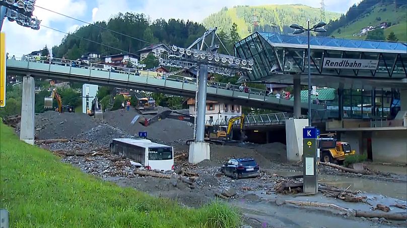 Les travaux en cours à St. Anton