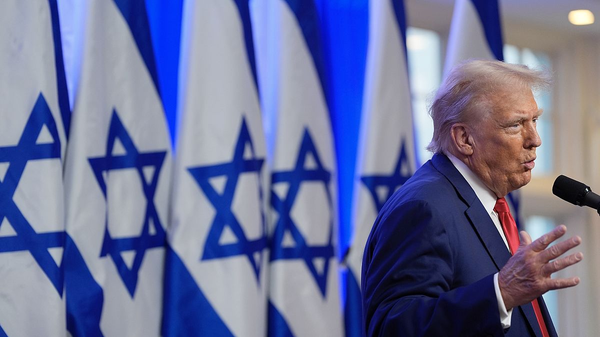 Trump: Hamas destekçileri sınır dışı edilecek, İsrail'i yok etmek isteyenleri ABD'de istemiyoruz | Euronews