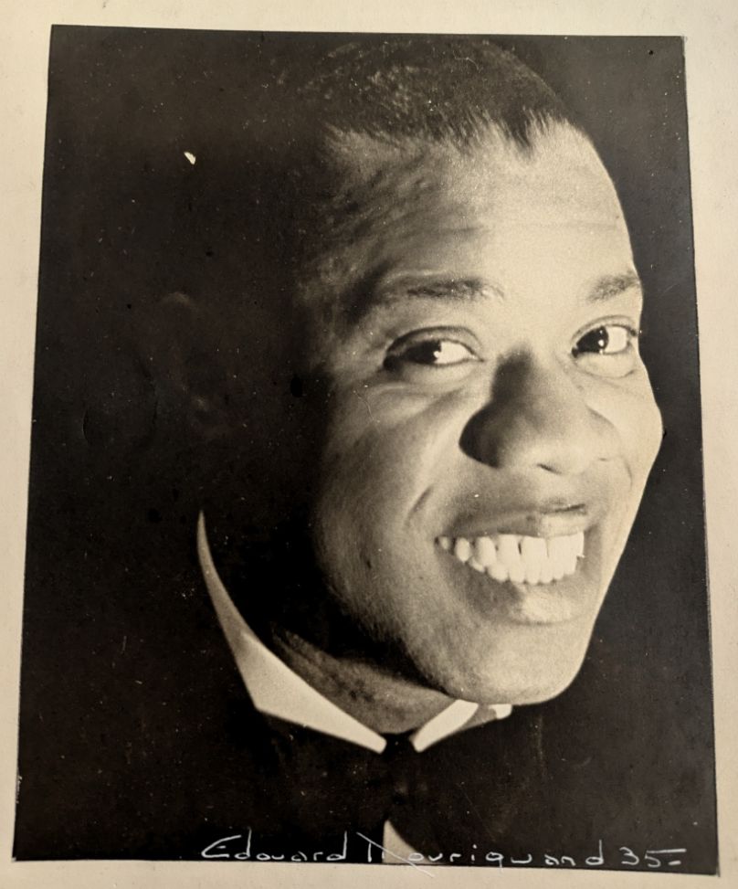 'Louis Armstrong' by Edward Mouriquand