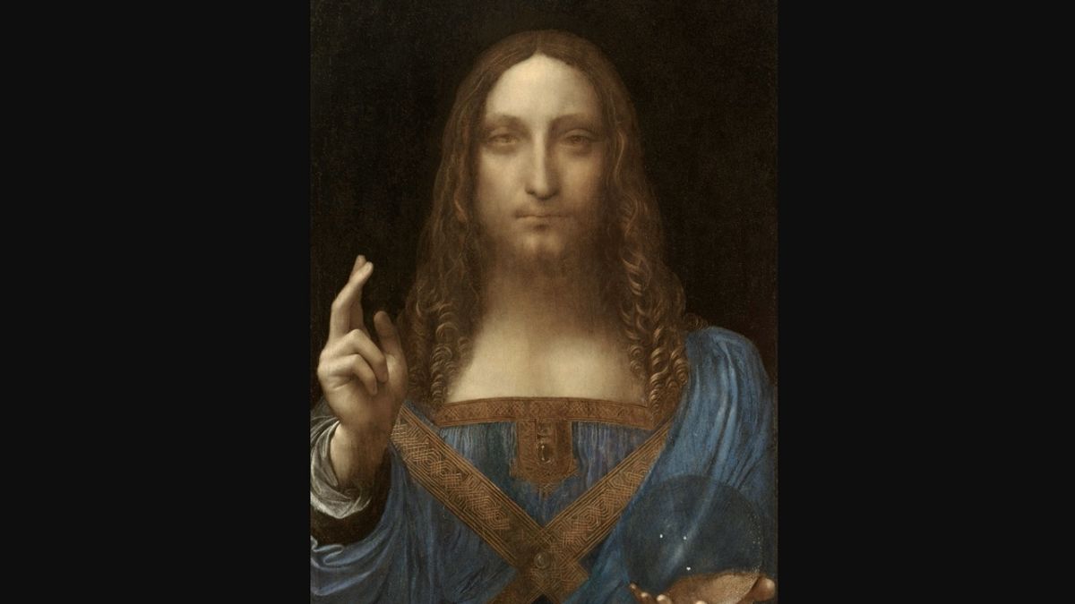 'Salvator Mundi', usually attributed to Leonarda da Vinci