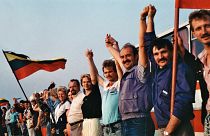 The Baltic Way in Estonia, 1989