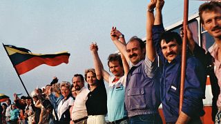 The Baltic Way in Estonia, 1989