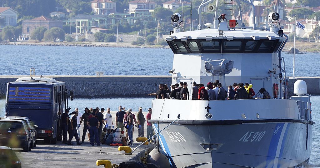 Greek authorities detain migrants on the southern island of Crete as smugglers seek new routes