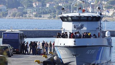 Greek authorities detain migrants on the southern island of Crete as smugglers seek new routes