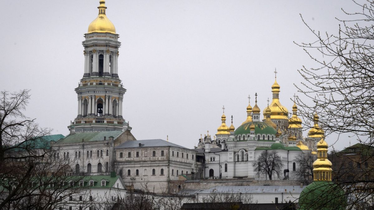 Monasterio de las Cuevas, en Kiev (Ucrania)