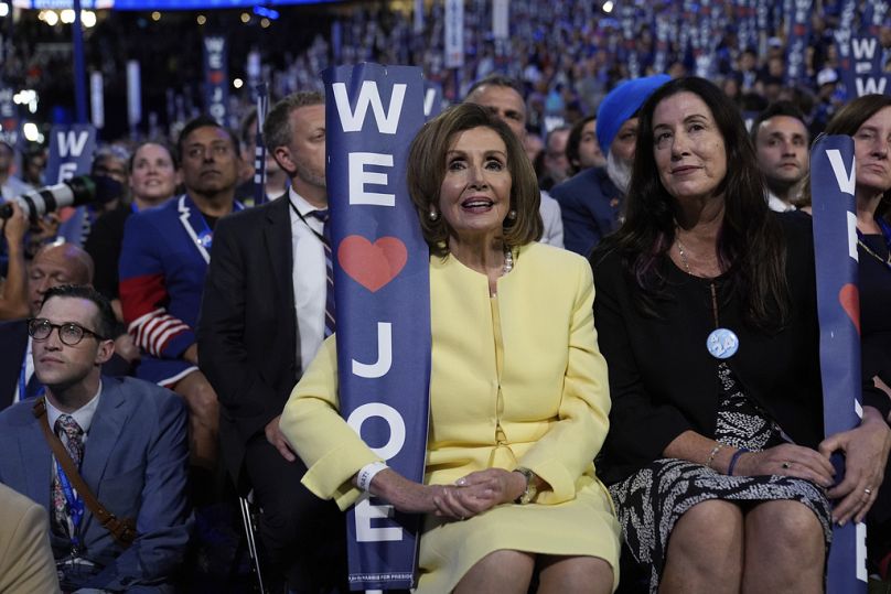 Nancy Pelosi volt képviselőházi elnök a DNC ülésén