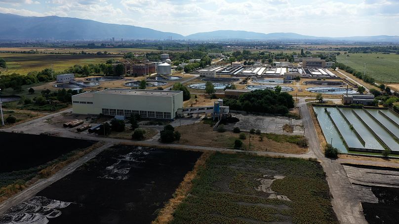 La station de Kubratovo est la principale installation de traitement des eaux usées de la capitale bulgare