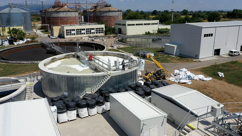 The Kubratovo plant produces biogas which it transforms into electricity and heat