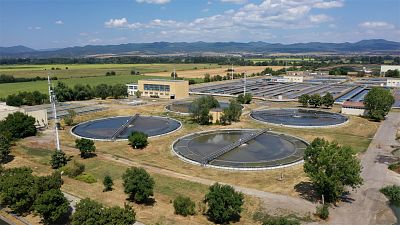 La planta depuradora de aguas residuales de Kubratovo es una de las más eficientes energéticamente de Europa