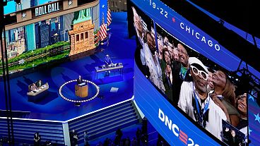 Celeb sightings and viral moments from the Democratic National Convention