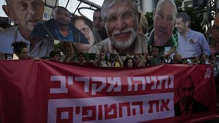 Israel: Relatives of hostages demand ceasefire deal, lament deaths in captivity