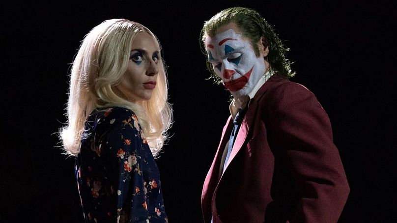 Lady Gaga and Joaquin Phoenix in Joker: Folie à Deux