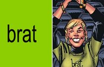 Is Charli XCX's 'brat' logo an homage to a 2007 Marvel comic?  