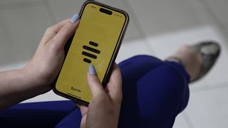 Flört uygulaması Bumble, bir akıllı telefon ekranında görülüyor, 26 Haziran 2024.