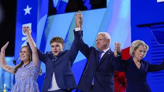 Tim Walz mit Familie