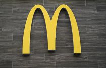 This photo shows a logo of a McDonald's restaurant in Havertown, Pa., on April 26, 2022.