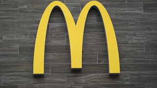 This photo shows a logo of a McDonald's restaurant in Havertown, Pa., on April 26, 2022.