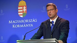 Gulyás Gergely az augusztus 22-i Kormányinfón 