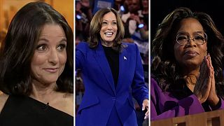 Julia Louis-Dreyfus, Kamala Harris e Oprah Winfrey