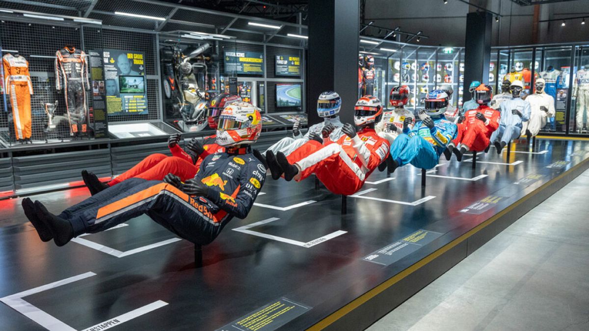 The spirit of Formula 1 is on show in the UK's first Formula 1 exhibition. 