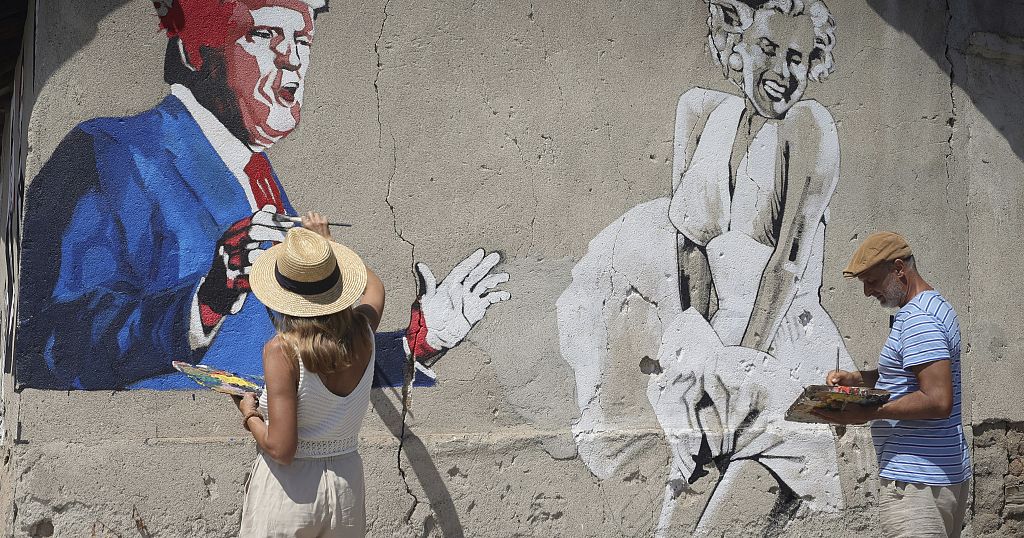 Donald Trump, Marilyn Monroe, Elvis Presley and Albert Einstein draw tourists to Bulgarian village