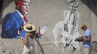 Donald Trump, Marilyn Monroe, Elvis Presley and Albert Einstein draw tourists to Bulgarian village