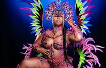 Chesska Robinson works year round to bring color and sparkle to Notting Hill Carnival