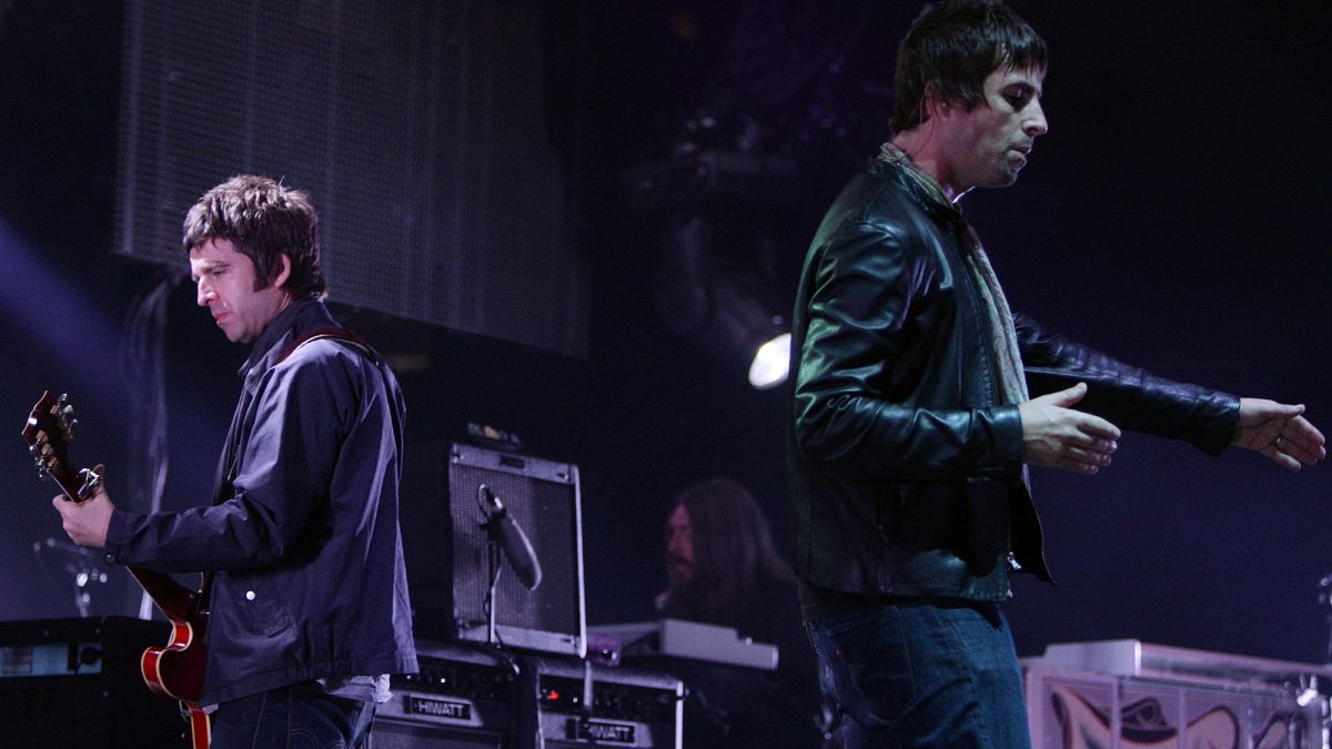 Oasis haven't been seen on stage since 2009