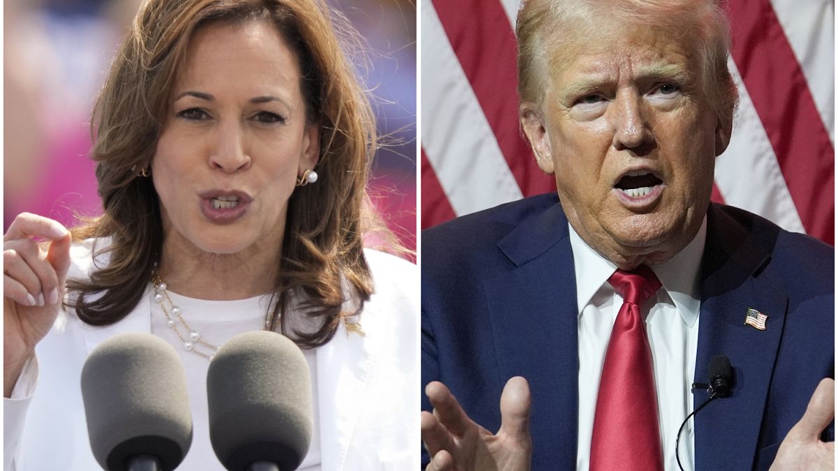 Kamala Harris e Donald Trump