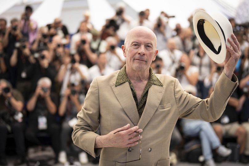 Director Jacques Audiard at the photo call for 'Emilia Perez' at the 77th Cannes international film festival, May 19, 2024