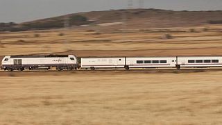 Tren de alta velocidad de Renfe. 