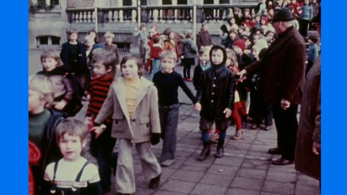 School for European Common Market delegates' children in Brussels, December 1972