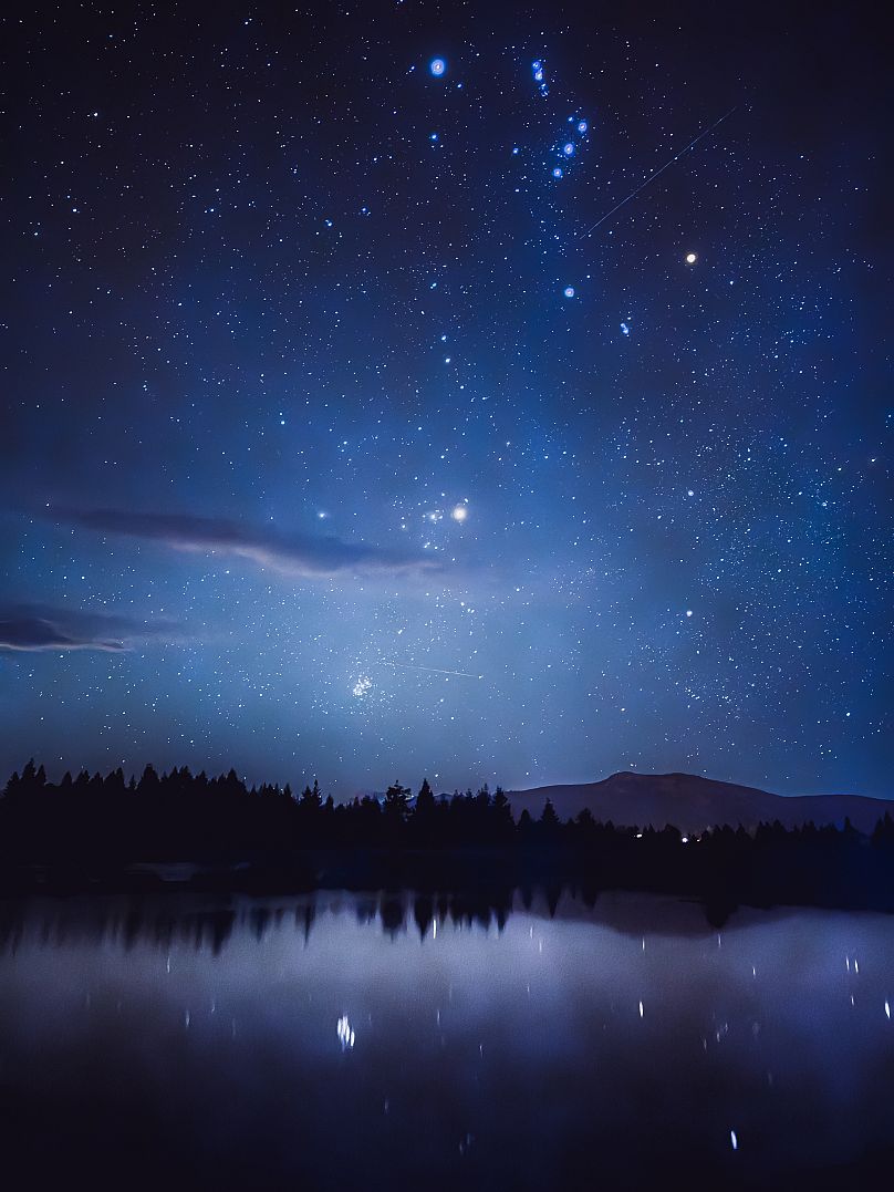 Categoría Paisaje, 1er puesto : 'Night Sky in Lake Tekapo' by Paddy Chao