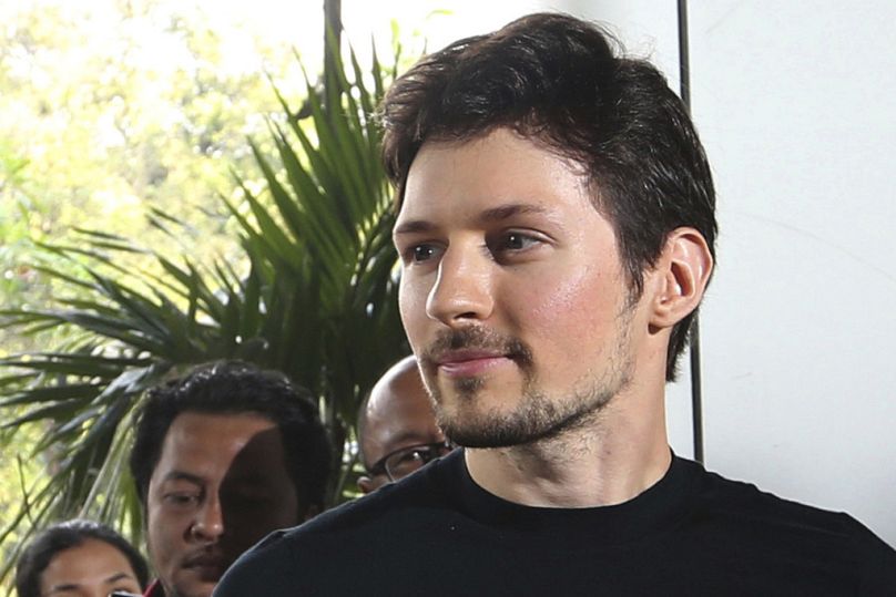 Il fondatore di Telegram Pavel Durov a un evento a Giacarta, Indonesia, 1 agosto 2017