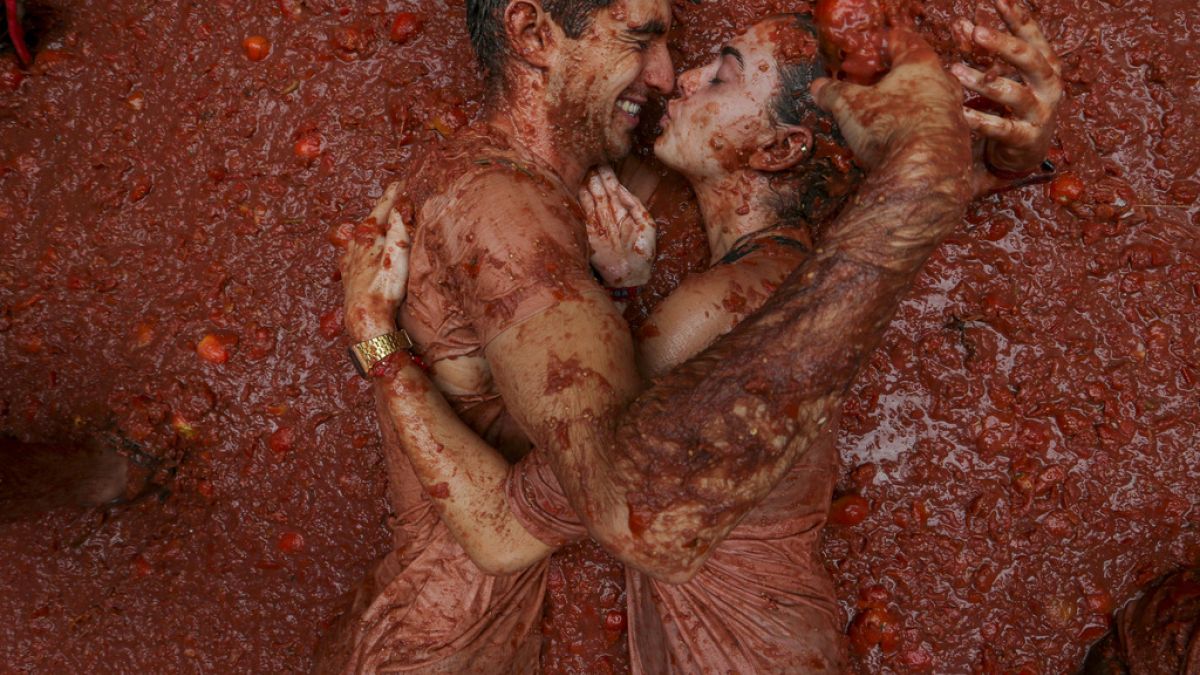 Spain Tomato Fight