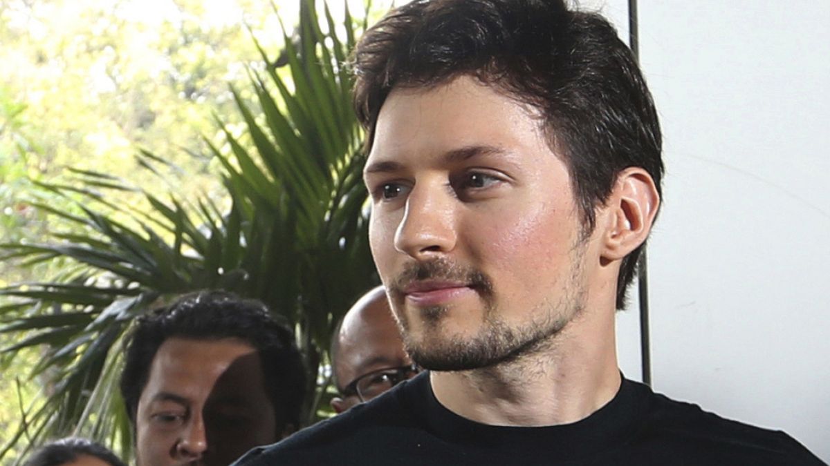 FILE - Telegram co-founder Pavel Durov appears at an event on Aug. 1, 2017 in Jakarta, Indonesia.