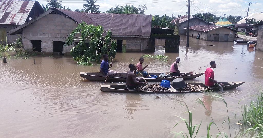 At least 6 killed, 10,000 displaced in Nigeria following heavy rains