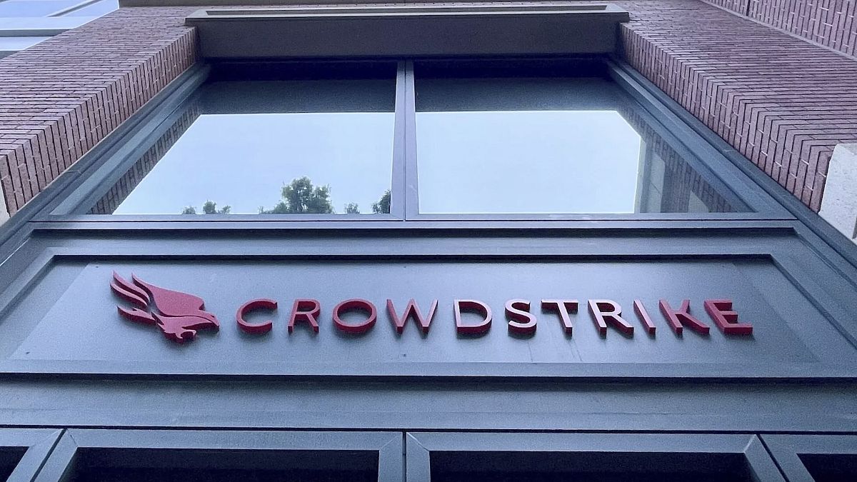 ABD'nin Kaliforniya eyaletindeki bir Crowdstrike ofisi.