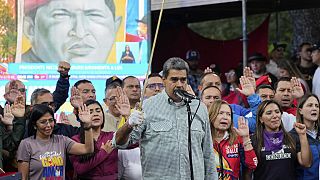 Maduro na tomada de posse do novo governo