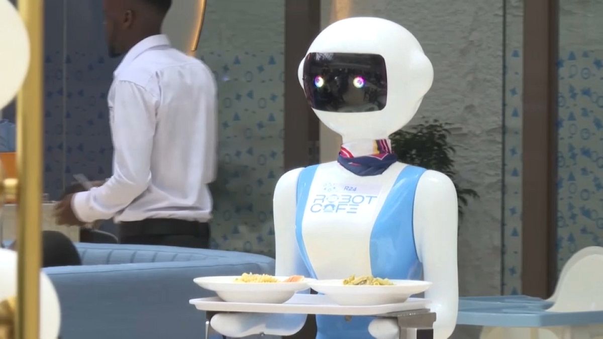 Le Robot Cafe a ouvert ses portes il y a deux mois à Nairobi, au Kenya