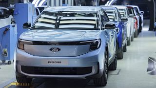 Ford'un Almanya'nın Köln kentindeki fabrikasında ürettiği ilk elektrikli otomobil.