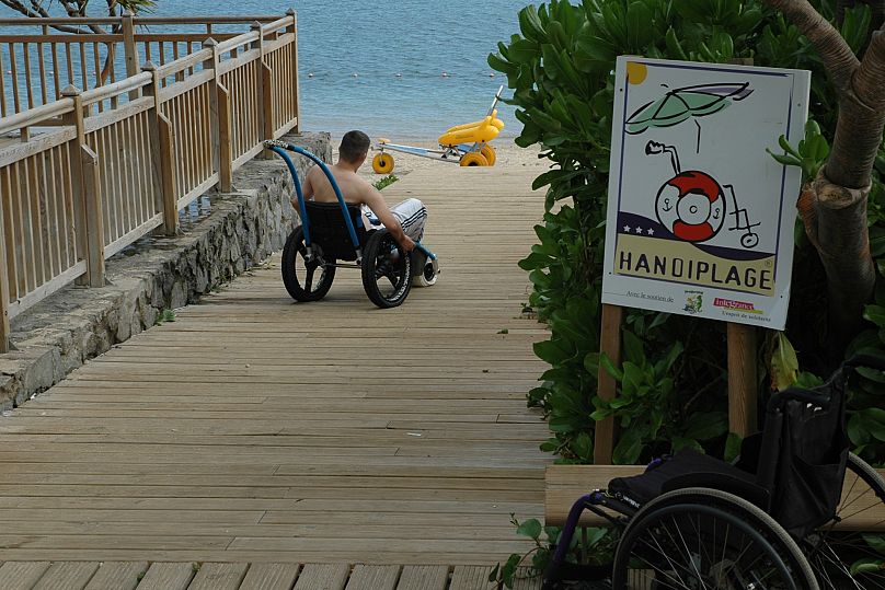 The association Handiplage delivers labels to beaches accessible to people with disabilities in France. 