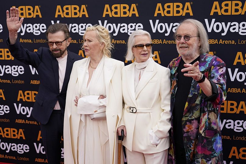 ABBA en la premier de último disco 'Voyage' (2022)