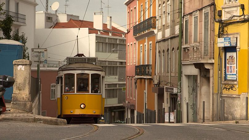 Un tramway de la capitale portugaise