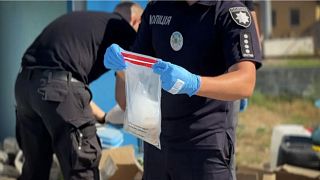 Law enforcement officers secured 195 kilogrammes of crystal methadone