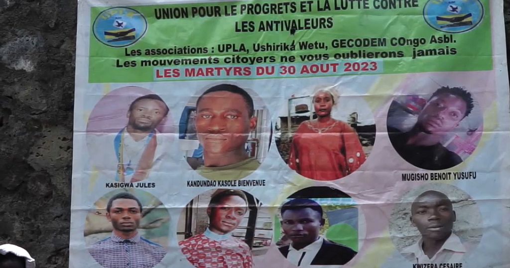 DRC: One year after the Goma Massacre, relatives of victims call for “true justice”