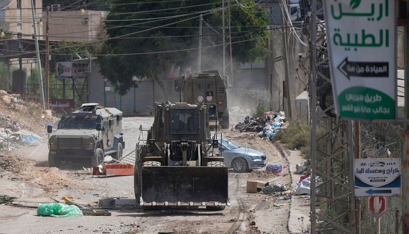 West Bank refugee camp of Al-Faraa