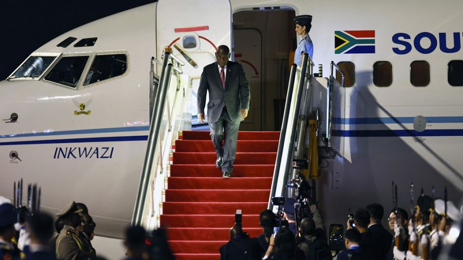 Cyril Ramaphosa arrives in Beijing for FOCAC 2024 summit | Africanews