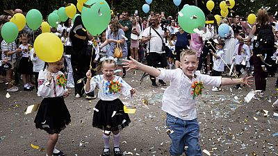 Children at school